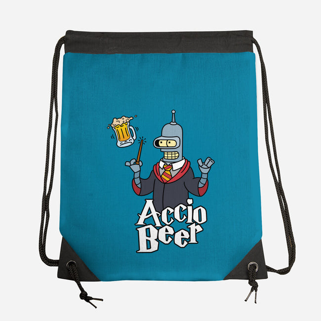 Accio Beer-none drawstring bag-Barbadifuoco