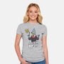Accio Beer-womens fitted tee-Barbadifuoco