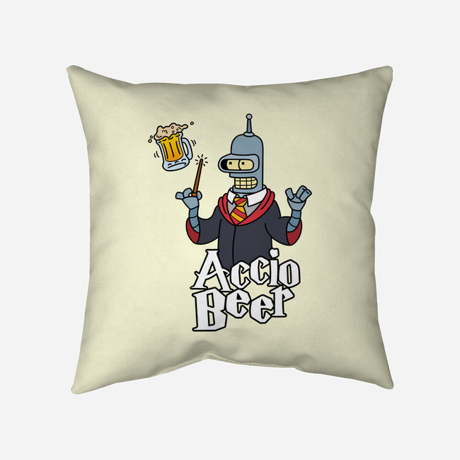 Accio Beer-none removable cover w insert throw pillow-Barbadifuoco