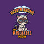 Heaven Knows I'm Miserable Meow-none polyester shower curtain-Boggs Nicolas