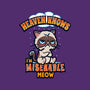 Heaven Knows I'm Miserable Meow-womens racerback tank-Boggs Nicolas