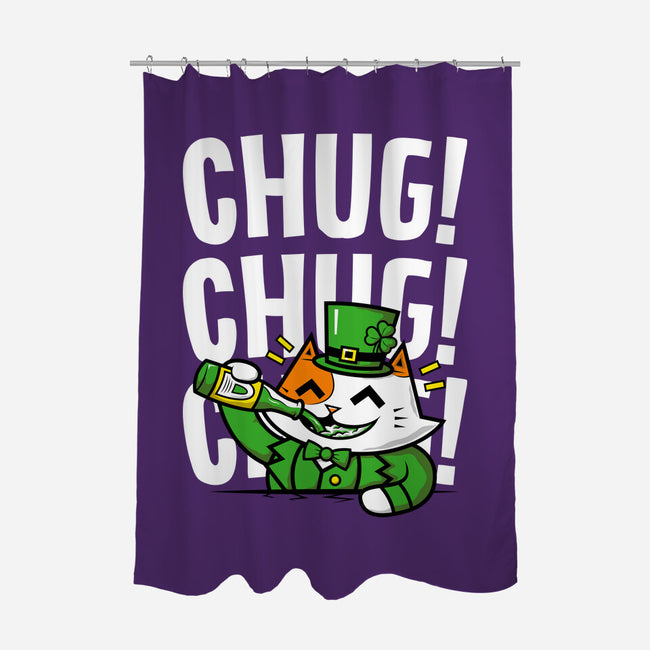 Chug!-none polyester shower curtain-krisren28