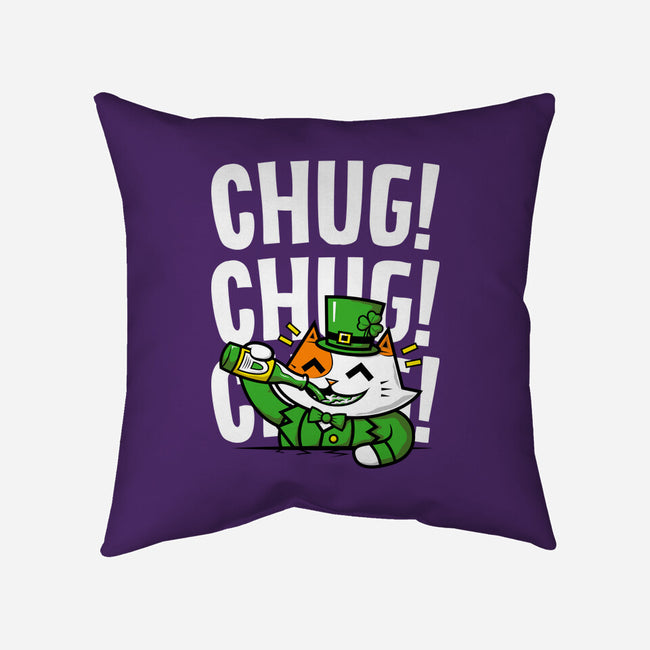 Chug!-none removable cover w insert throw pillow-krisren28