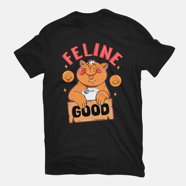 Feline Good Today-youth basic tee-Tri haryadi