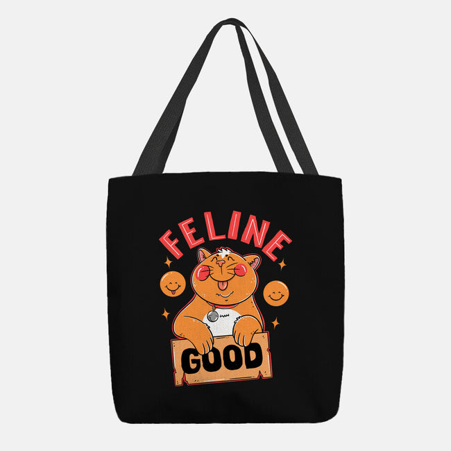 Feline Good Today-none basic tote bag-Tri haryadi
