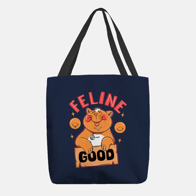 Feline Good Today-none basic tote bag-Tri haryadi