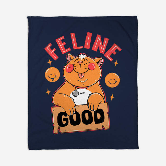 Feline Good Today-none fleece blanket-Tri haryadi