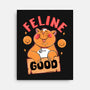 Feline Good Today-none stretched canvas-Tri haryadi