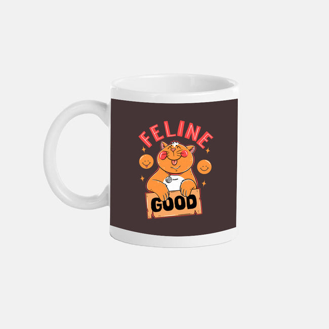 Feline Good Today-none mug drinkware-Tri haryadi