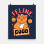 Feline Good Today-none matte poster-Tri haryadi