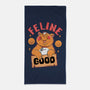 Feline Good Today-none beach towel-Tri haryadi