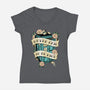 Traveler Tattoo-womens v-neck tee-retrodivision