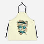 Traveler Tattoo-unisex kitchen apron-retrodivision