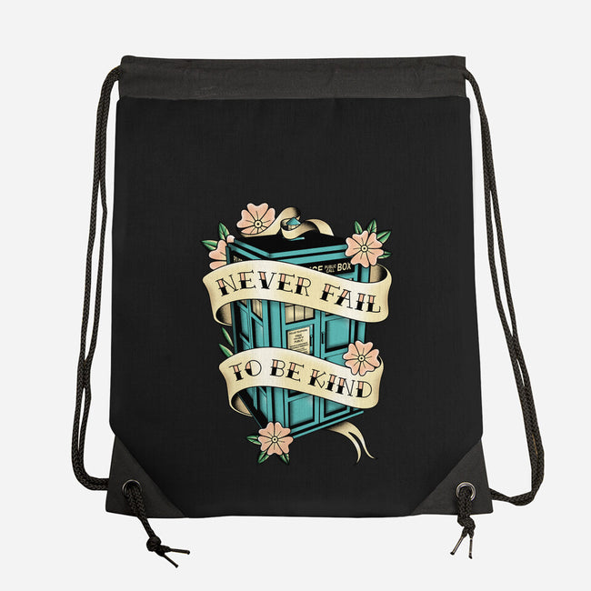 Traveler Tattoo-none drawstring bag-retrodivision