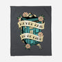 Traveler Tattoo-none fleece blanket-retrodivision