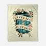 Traveler Tattoo-none fleece blanket-retrodivision