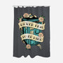 Traveler Tattoo-none polyester shower curtain-retrodivision