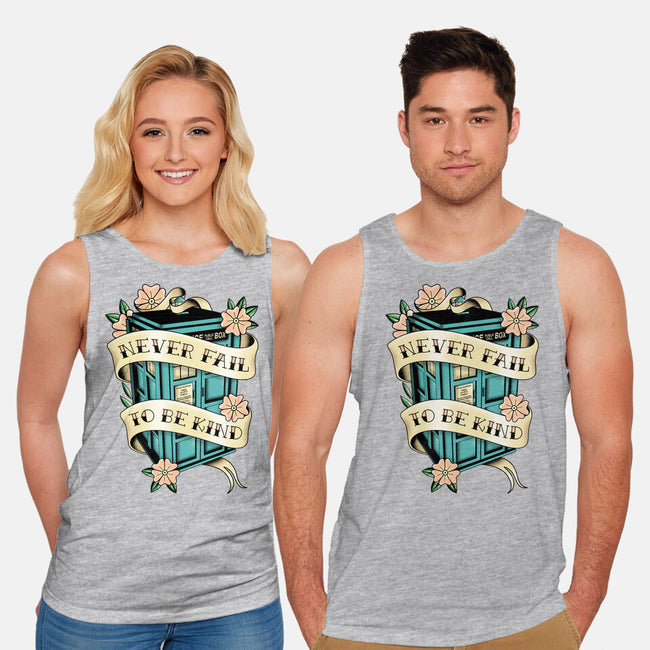 Traveler Tattoo-unisex basic tank-retrodivision