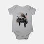 Train To School Of Magic-baby basic onesie-DrMonekers