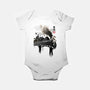 Train To School Of Magic-baby basic onesie-DrMonekers