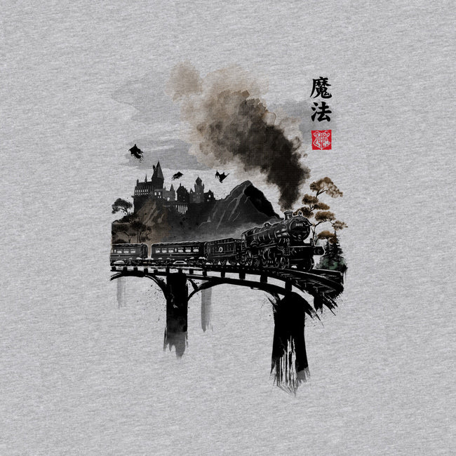 Train To School Of Magic-unisex pullover sweatshirt-DrMonekers