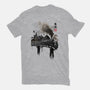Train To School Of Magic-mens heavyweight tee-DrMonekers