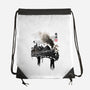 Train To School Of Magic-none drawstring bag-DrMonekers