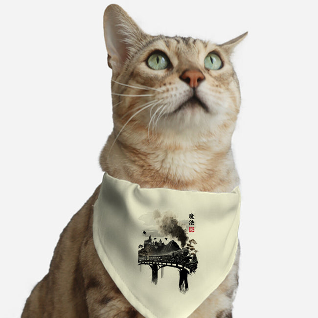 Train To School Of Magic-cat adjustable pet collar-DrMonekers