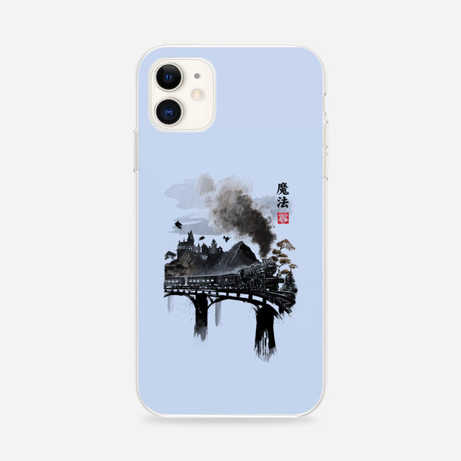 Train To School Of Magic-iphone snap phone case-DrMonekers
