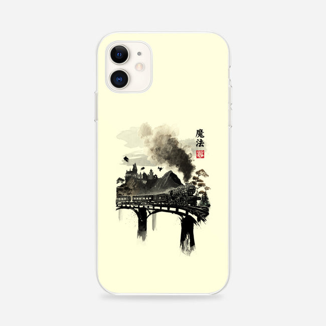 Train To School Of Magic-iphone snap phone case-DrMonekers