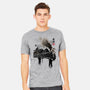 Train To School Of Magic-mens heavyweight tee-DrMonekers