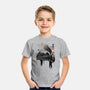 Train To School Of Magic-youth basic tee-DrMonekers