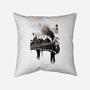 Train To School Of Magic-none removable cover throw pillow-DrMonekers