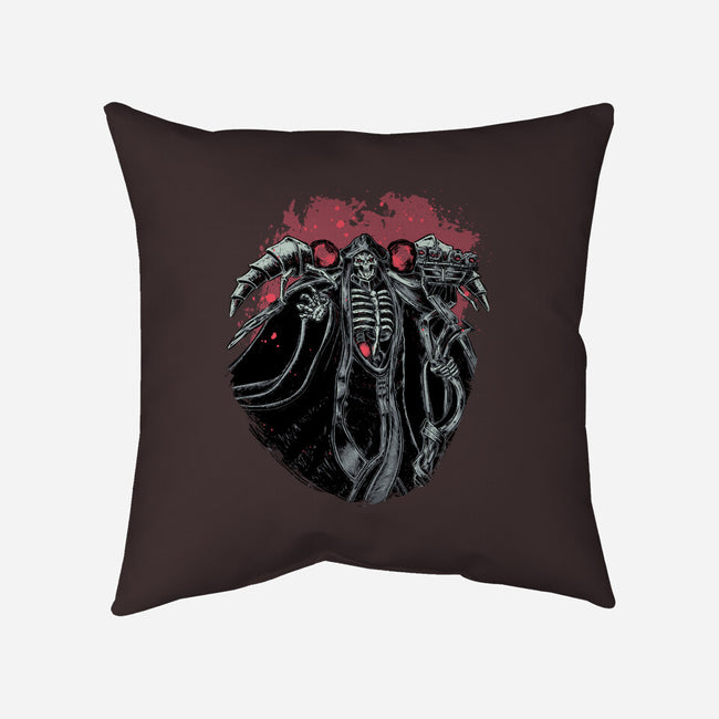 Ainz-none removable cover w insert throw pillow-xMorfina