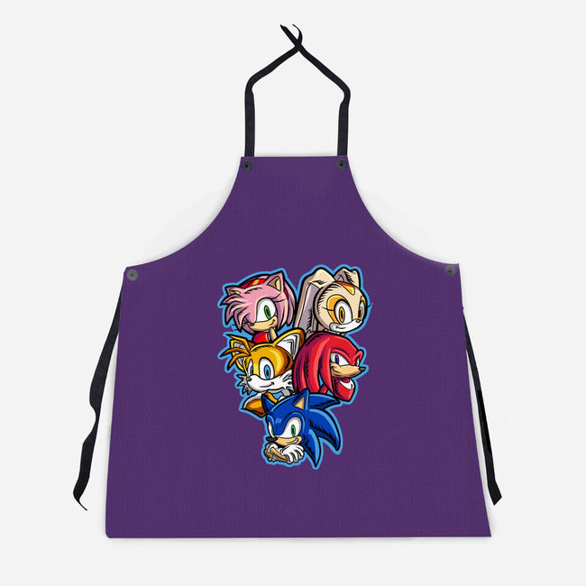 Speed Family-unisex kitchen apron-nickzzarto