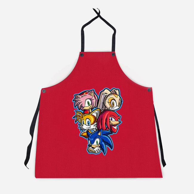 Speed Family-unisex kitchen apron-nickzzarto