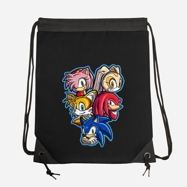 Speed Family-none drawstring bag-nickzzarto