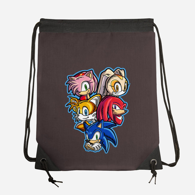 Speed Family-none drawstring bag-nickzzarto