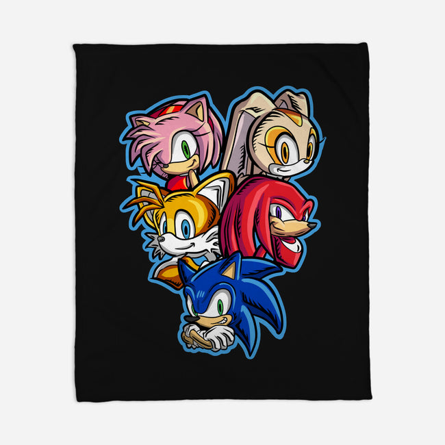 Speed Family-none fleece blanket-nickzzarto