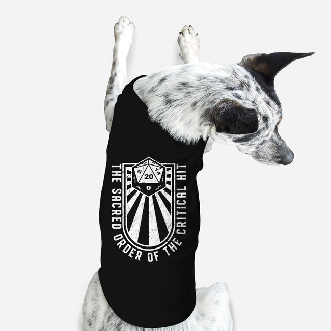 The Sacred Order-dog basic pet tank-Studio Mootant