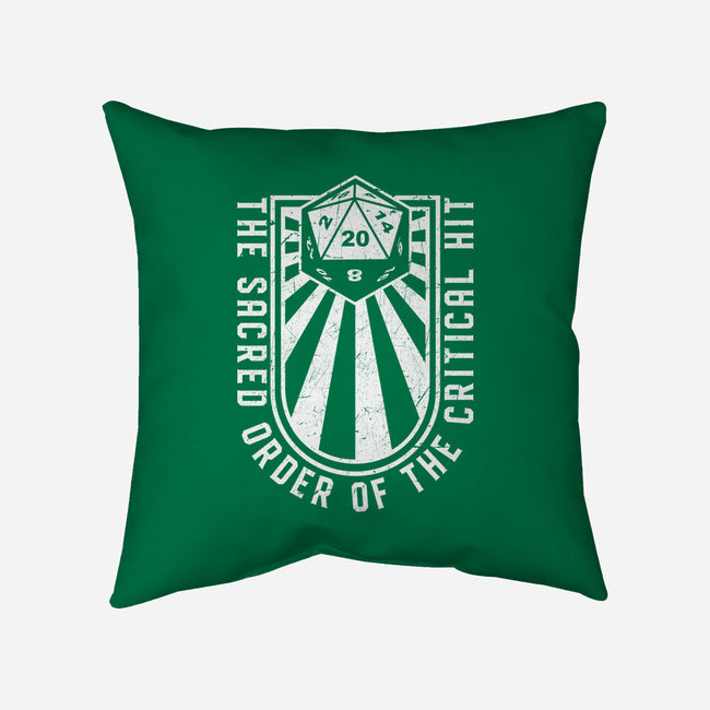 The Sacred Order-none removable cover throw pillow-Studio Mootant