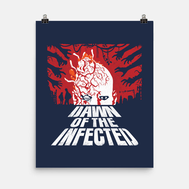 Dawn Of The Infected-none matte poster-rocketman_art
