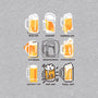 Beer Art History-unisex zip-up sweatshirt-NemiMakeit