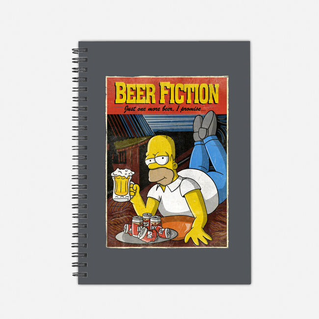 Beer Fiction-none dot grid notebook-NMdesign
