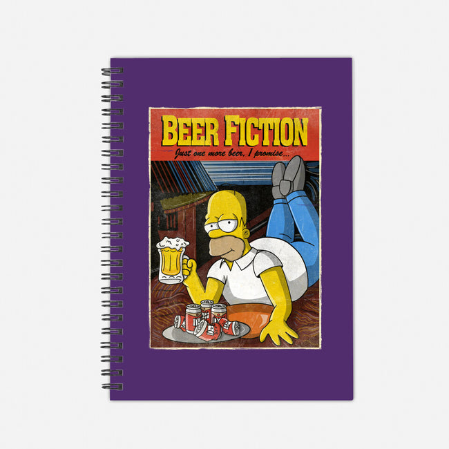 Beer Fiction-none dot grid notebook-NMdesign