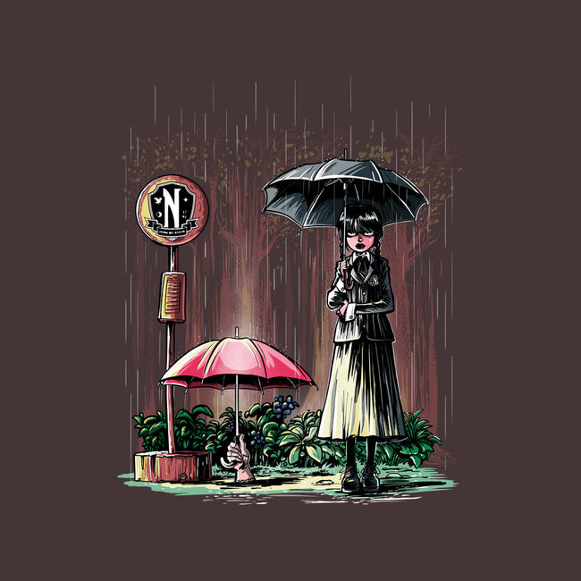 My Neighbor Wednesday-womens basic tee-zascanauta