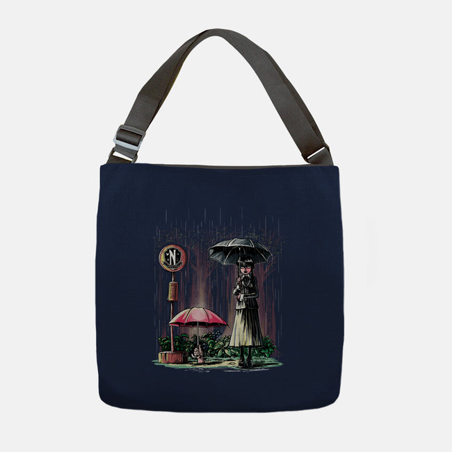 My Neighbor Wednesday-none adjustable tote bag-zascanauta