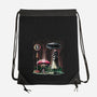My Neighbor Wednesday-none drawstring bag-zascanauta