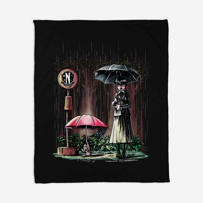 My Neighbor Wednesday-none fleece blanket-zascanauta