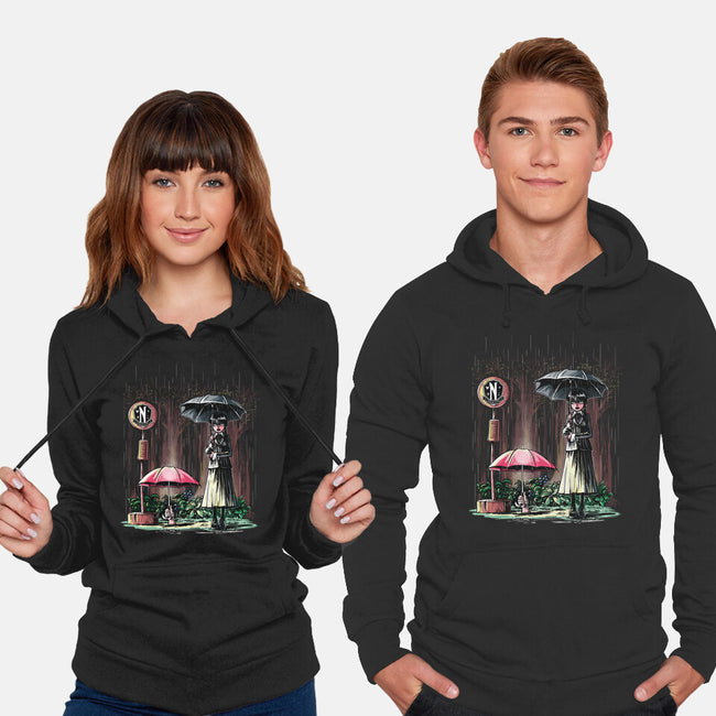 My Neighbor Wednesday-unisex pullover sweatshirt-zascanauta